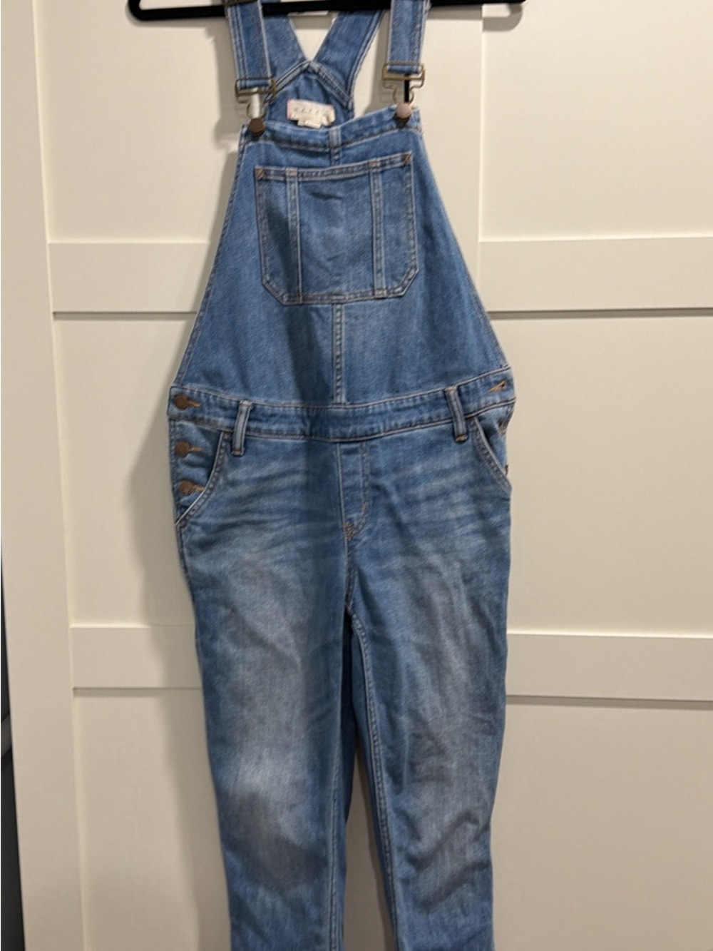 Hatch Light Blue Denim Overalls